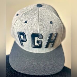 PGH Pittsburgh SnapBack Cap Hat Unisex OS
